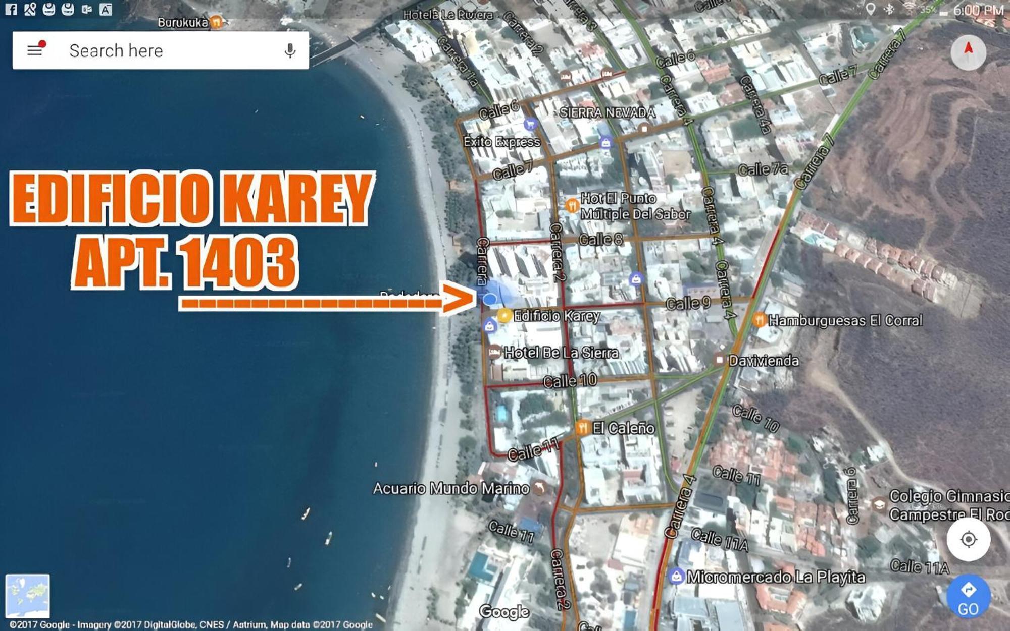 Apartamento 1403 Edificio Karey El Rodadero Santa Marta  Buitenkant foto