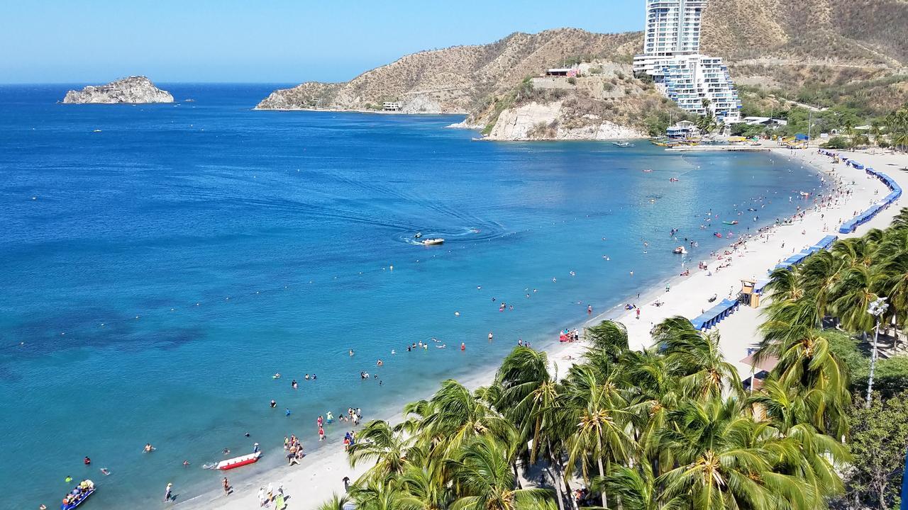 Apartamento 1403 Edificio Karey El Rodadero Santa Marta  Buitenkant foto