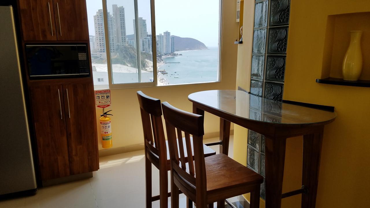 Apartamento 1403 Edificio Karey El Rodadero Santa Marta  Buitenkant foto