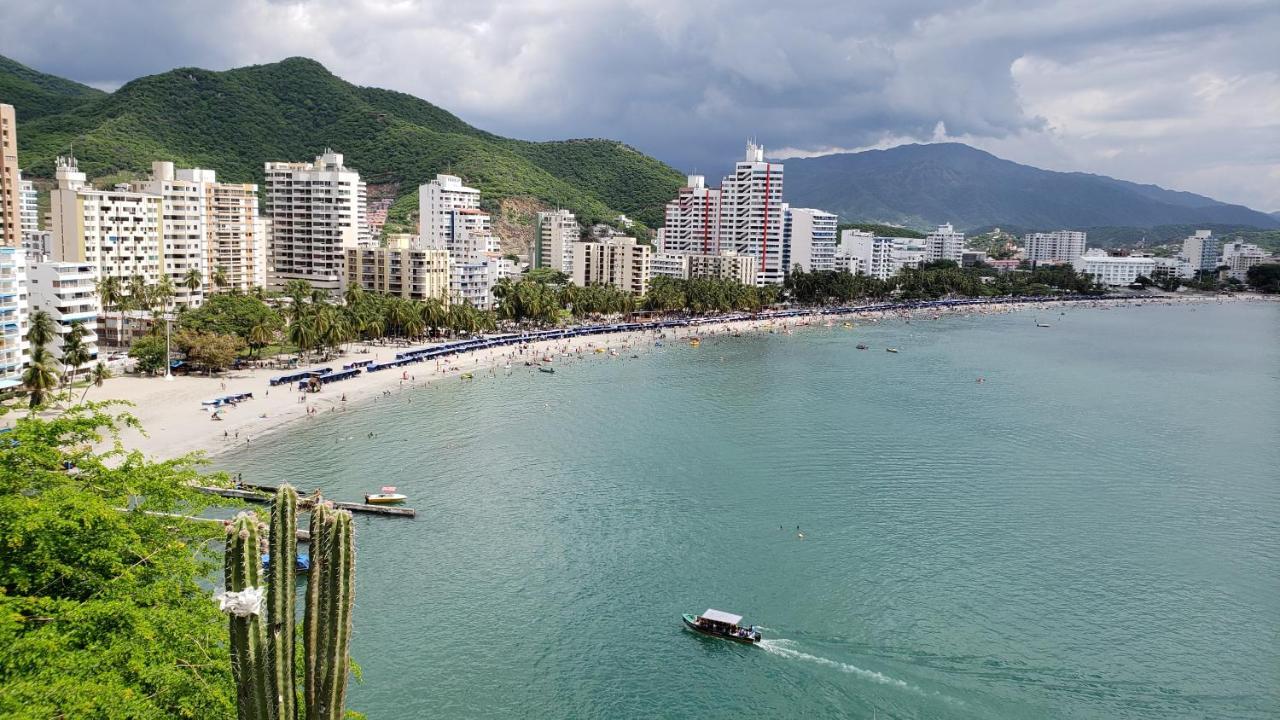 Apartamento 1403 Edificio Karey El Rodadero Santa Marta  Buitenkant foto